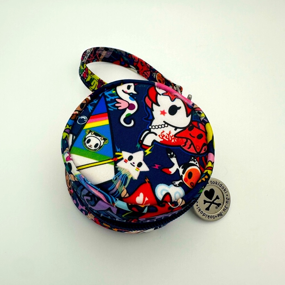 New NWOT Ju-Ju-Be x Tokidoki Small Accessories Bag Paci Pod - Sea Punk
